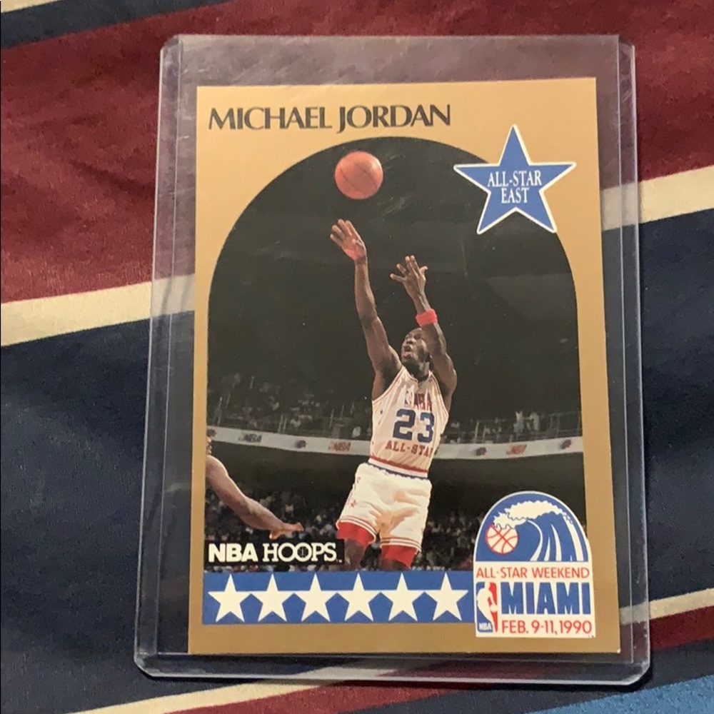 Michael Jordan all-star card 1990!